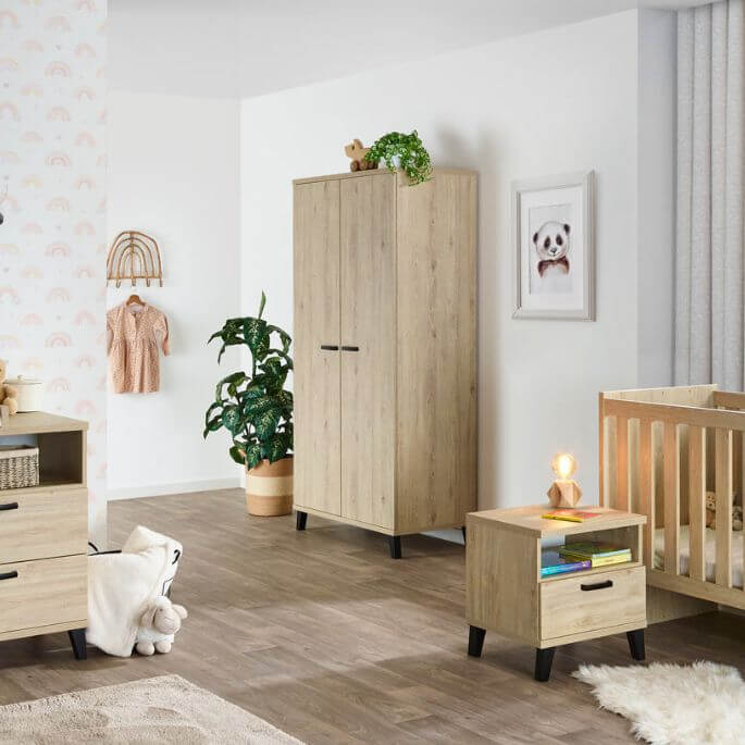 Armoire enfant contemporaine 150 cm Eloise